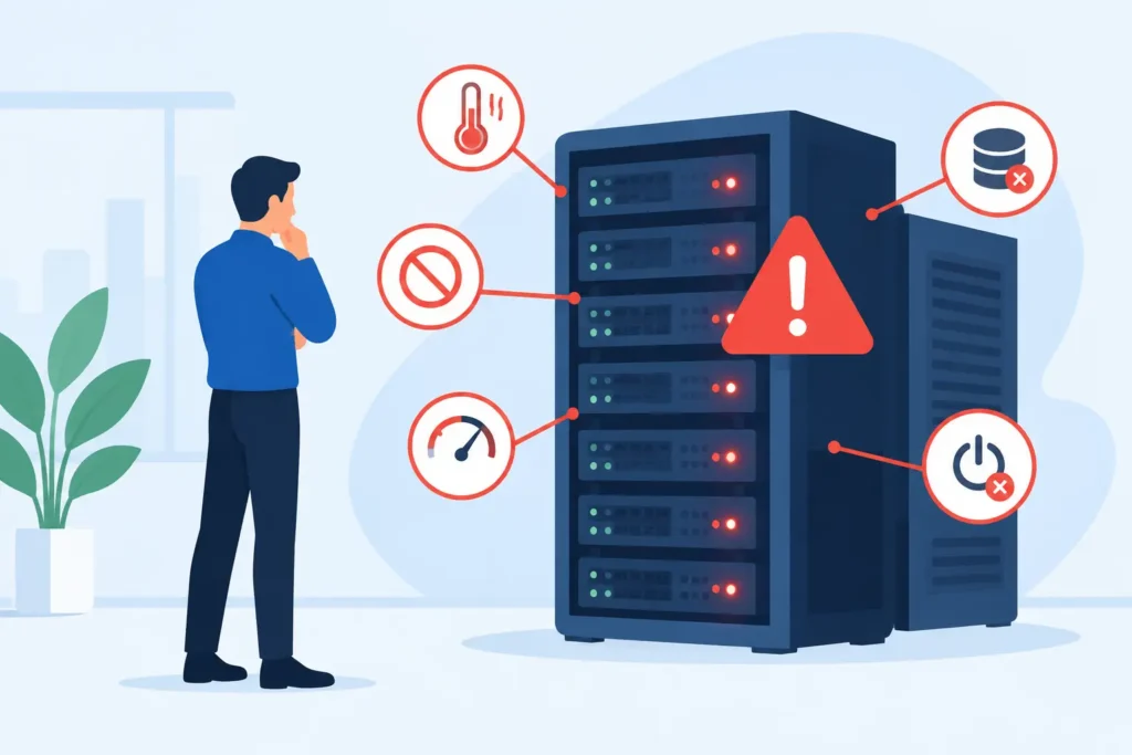 10 Top Signs of Failing Servers to Act On