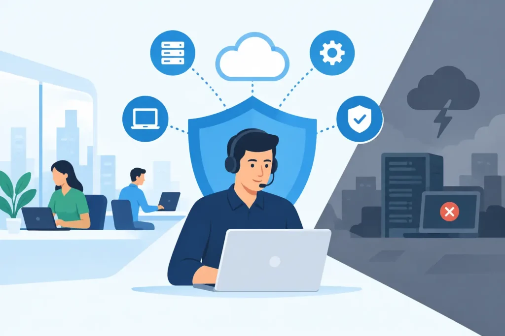 IT Outsourcing That Prevents Business Disruption